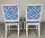 Lane Furniture Vintage Rattan Armchairs With Sculptural Fretwork Backs, a Pair For Sale - Image 4 of 11