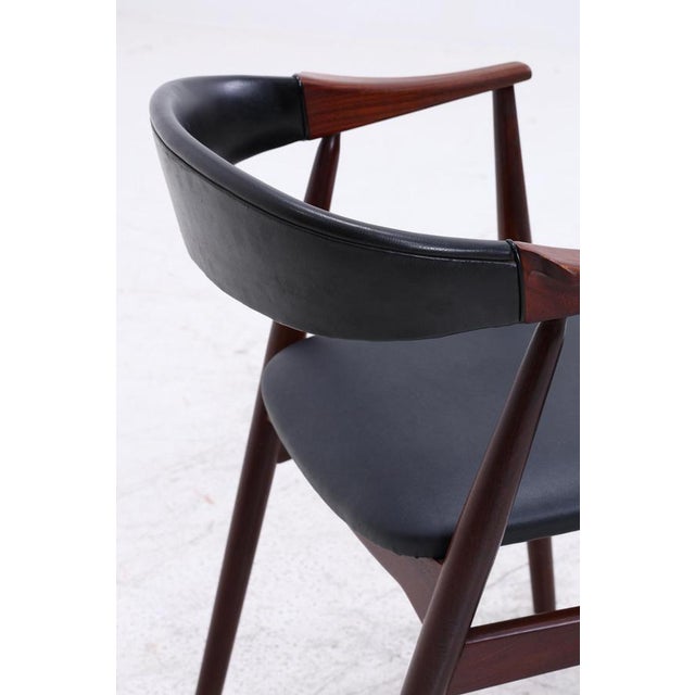 Mid-Century Danish Teak Chair by Th. Harlev for Farstrup Møbler, 1960s For Sale - Image 9 of 16