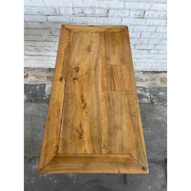 Late 19th Century 19th Century Chinese Elm Console Altar Table For Sale - Image 5 of 9