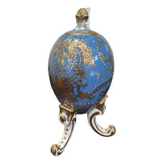 Egg Container in Meissen Porcelain For Sale