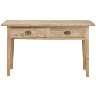 Antique English Country Pine Sofa Table ~ Console For Sale