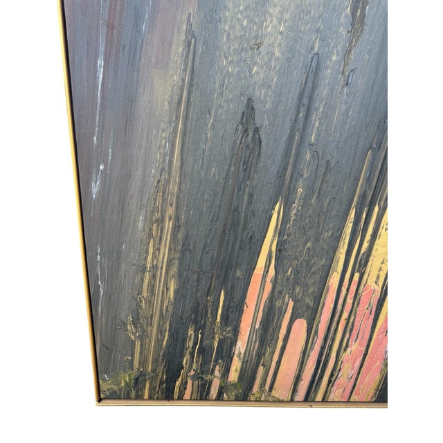 Francine Tint, Large Modernist Abstract Color Field Acrylic Painting Woman Artist Francine Tint For Sale - Image 10 of 18