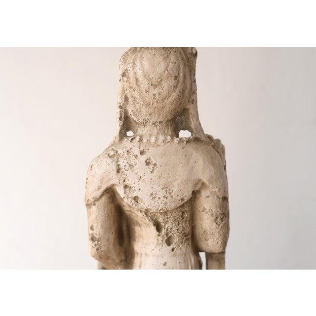 Mid Century Hollywood Regency Tony Paul Westwood Guanyin Table Lamp For Sale - Image 9 of 13