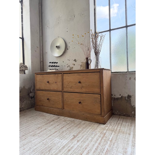 Vintage Pine Chest of Drawers, 1950s For Sale - Image 6 of 18