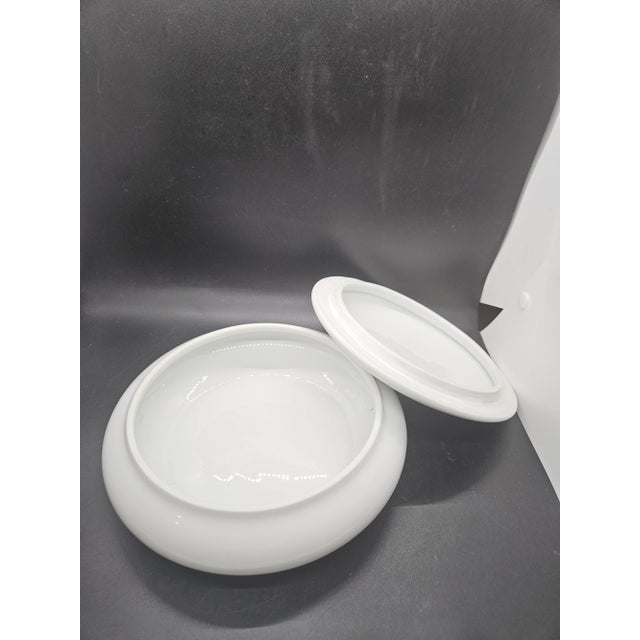 Vintage 1970s Ceramic Space Orbit-sequence Large Coffee Table Trinket Box