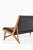 Scandinavian JH-555 Sofa in Black Leather and Oak by Hans J. Wegner, 1949 For Sale - Image 6 of 10