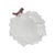 A leaf-shaped tray finished with a natural brown branch handle, hand-painted in Italy. As hand-painted work, expect slight...