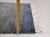 2.6' x 10' Savannah Hand Knotted Modern Blue Gray Wool & Silk Rug For Sale - Image 14 of 18