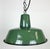 Small Industrial Green Enamel Pendant Lamp, 1960s For Sale - Image 6 of 16