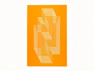 Josef Albers "Formulation : Articulation" Portfolio I Folder 31, Left Side Print