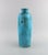 European studio ceramist. Large unique vase in glazed stoneware. Beautiful glaze in turquoise shades. 1970/80s. Measures:...