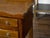 French Turn of the Century Walnut Side Table with Carved Tray Top and Drawers For Sale - Image 4 of 12