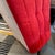 Michel Ducaroy for Ligne Roset Togo Armless Sofa, Alcantara Goya Red For Sale - Image 12 of 12