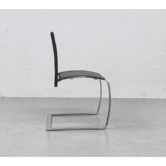 Zen Cantilever Chair by Christian Werner for Enrico Pellizzoni For Sale - Image 13 of 15