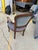 Vintage French Slate Blue Needlepoint Arm Chair For Sale - Image 12 of 12