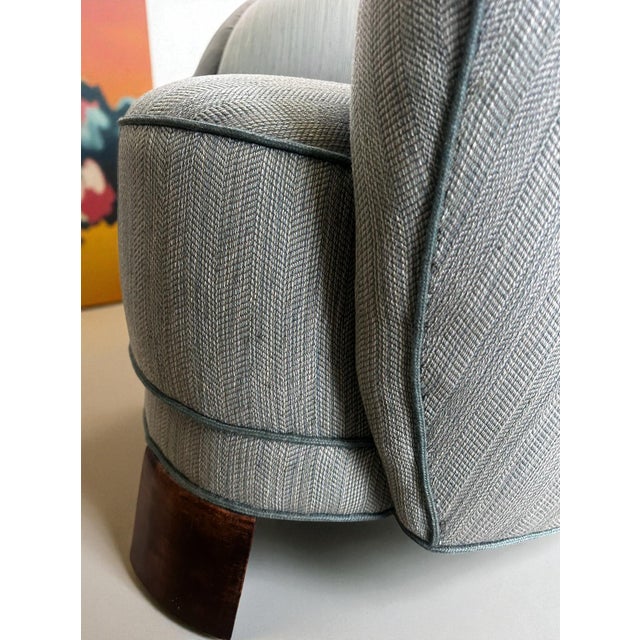 Vintage Danish Lounge Chairs by Viggo Boesen, 1940s, Set of 2 For Sale - Image 9 of 10