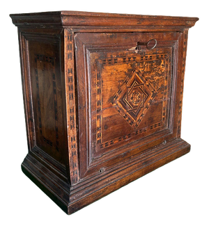Small and Carthusian Inlay Money Chest