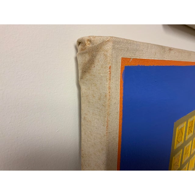 Textile 1970s Artwork Roger Barnes For Sale - Image 7 of 10