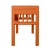 Wood Colony Desk, Citrus Orange For Sale - Image 7 of 9