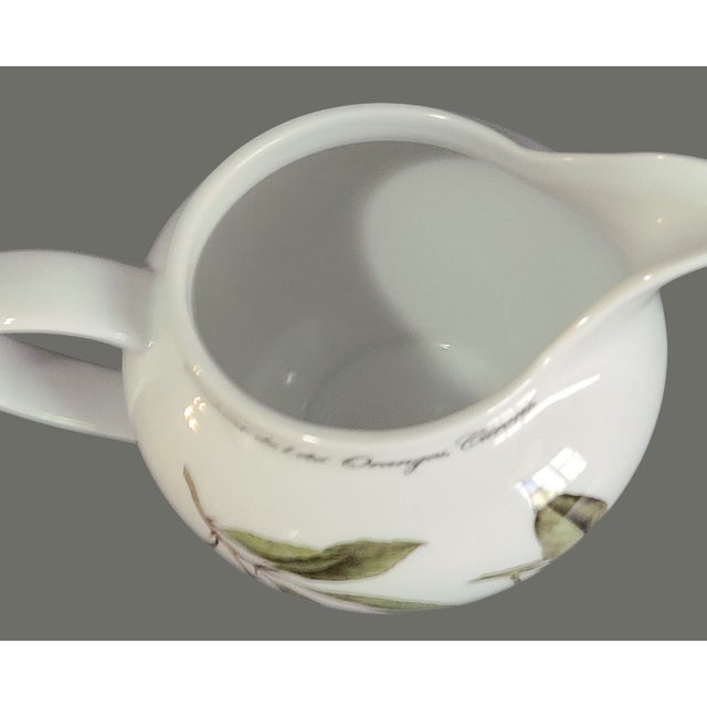 Queens China Late 20th Century Queens Fruits De Soleil Mediterranean Citrus Serving Juice Pitcher For Sale - Image 4 of 6