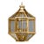 Hampton Lantern in Gold Finish For Sale