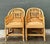 Vintage Brighton Pavillion Rattan Dining Chairs - Set of 4 For Sale - Image 10 of 12
