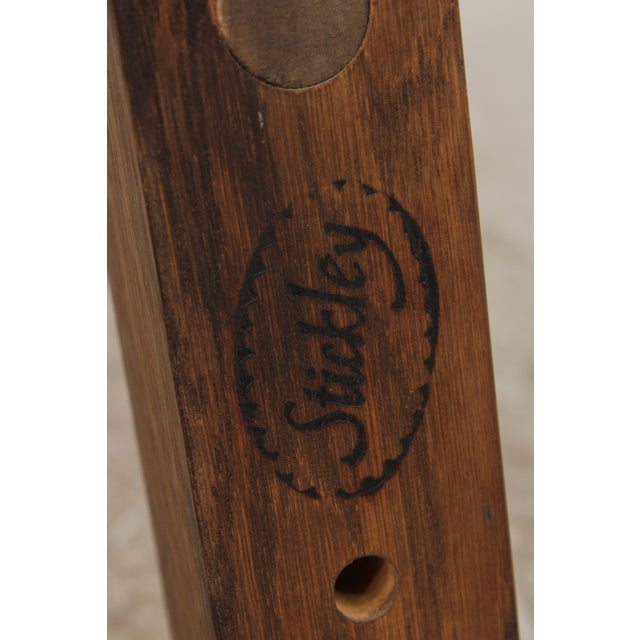 Stickley Mission Oak Double Coat Rack Hall Tree For Sale - Image 17 of 17
