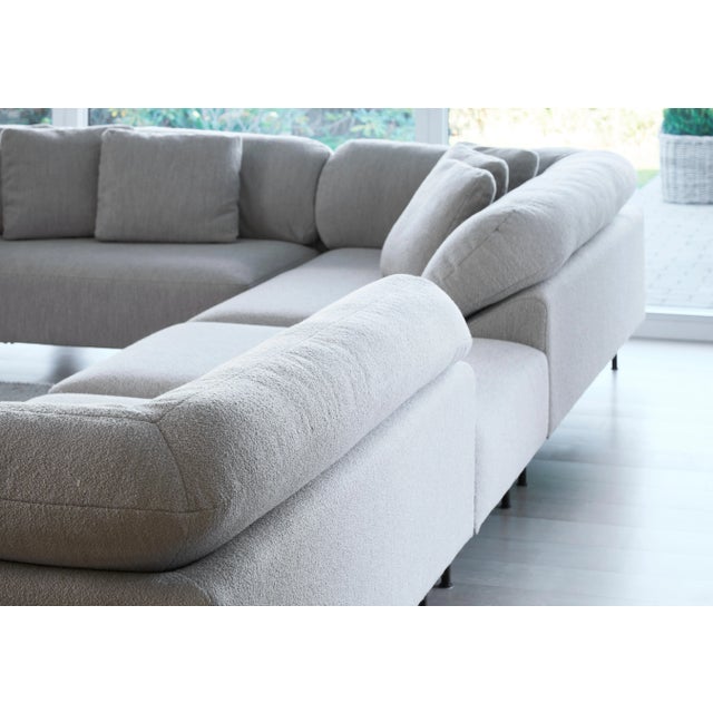 Collar Three-Seater Sofa by Meike Harde For Sale - Image 6 of 11