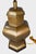 Vintage Frederick Cooper Hexagonal Brass Urn Lamp With Relief Chinoiserie Tole Shade For Sale - Image 9 of 12