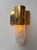 Brass Sconces Murano Glass by Aldo Nason for Mazzega, Italy, 1970s, Set of 8 For Sale - Image 11 of 12