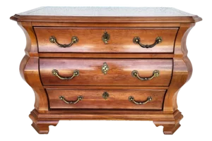Vintage Century Furniture Bombe Chest of Drawers