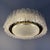 Mid-Century Modern Mid-Century Space Age Ice Glass Ceiling Lamp and Wall Lamps from Doria Leuchten, Germany, 1960s, Set of 3 For Sale - Image 3 of 18