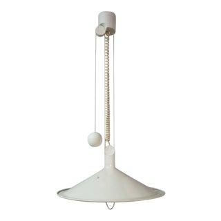 1960s Scandinavian Adjustable Height Pendant Light For Sale