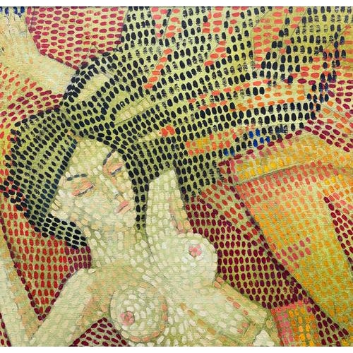 Cornelio Geranzani, Nude, 1910, Oil on Canvas For Sale - Image 7 of 10