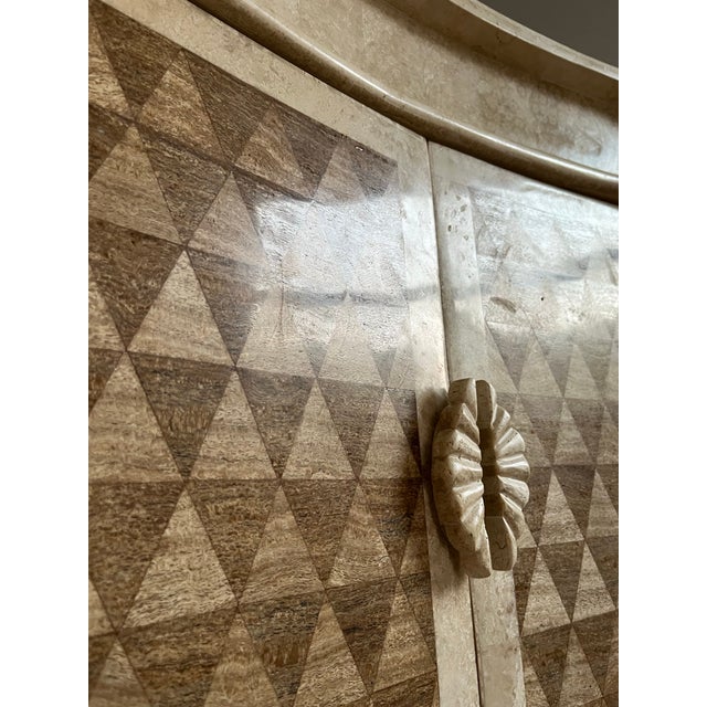 Tessellated Marble Jewelry Cabinet For Sale - Image 10 of 12