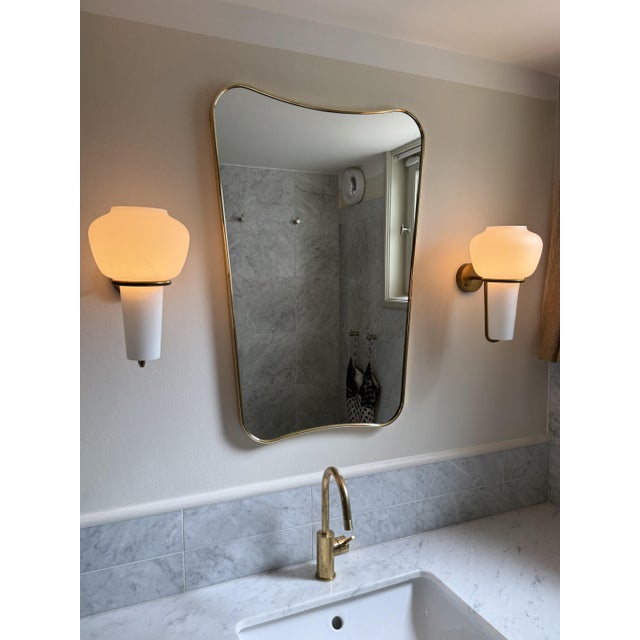 Brass Wall Sconces by Hans-Agne Jakobsson for Hans-Agne Jakobsson AB Markaryd, 1960s, Set of 2 For Sale - Image 4 of 10