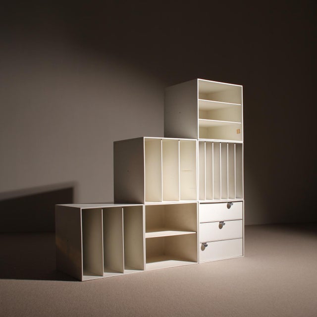 Palaset Modular Storage System by Ristomatti Ratia for Treston, Finland, 1970s, Set of 6 For Sale - Image 3 of 18