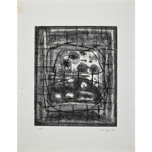 Hand signed and numbered. Edition of 56 prints. Image Dimensions: 25x20 cm. Good conditions except of a little foxing on...