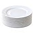 Pottery Barn Great White (Rim Shape) Chop Plates Chargers Platters - Se to 8 For Sale