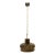 Carl Fagerlund “Neptune” Smoked Glass & Brass Pendant for Orrefors, Sweden, C. 1970 For Sale