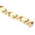 Yellow 14 Karat Yellow Gold Fancy Link Bracelet For Sale - Image 8 of 10
