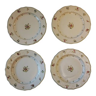 Vintage Royal Doulton Avignon Bread or Dessert Plate, English Porcelain 1983, Floral the Moselle Collection, 6.5", Set of 4 For Sale