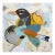 “Robin Party” Birds by LWren Walraven For Sale