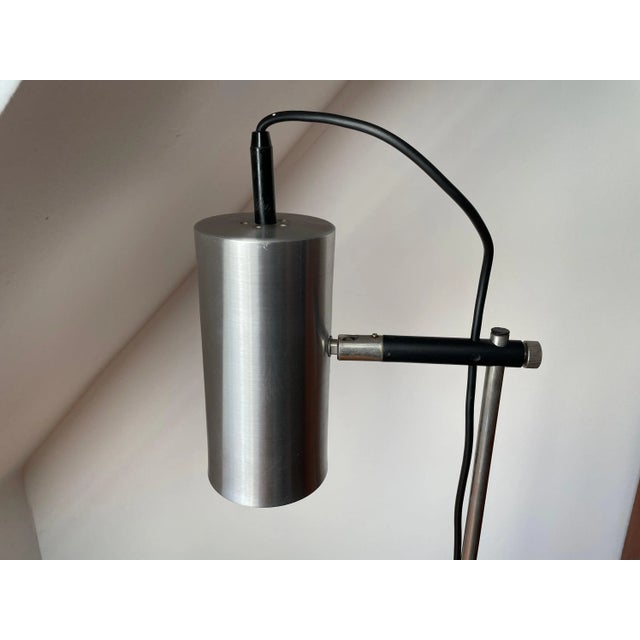 Mid-Century Clamp Lamp with Spotlight by Maria Pergay for Staff, 1960s or 1970s For Sale - Image 6 of 9
