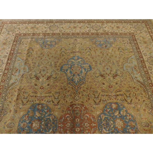 Genuine Hand Knotted Indo Persian Rug. 8'x 10' For Sale - Image 12 of 18