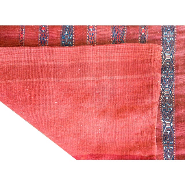 Early 20th Century Persian Turkman Rug For Sale - Image 10 of 12