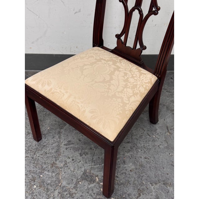 Henkel Harris Chippendale Side Chair, Style No. 1228 For Sale - Image 11 of 12