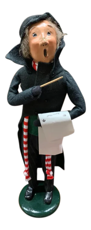Collectible Christmas Decor: The Singer From 1987 by Byers Choice