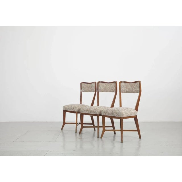 Wood Cherry Wood Dining Chairs by Melchiorre Bega for Bega Bologna , 1950s, Set of 6 For Sale - Image 7 of 18