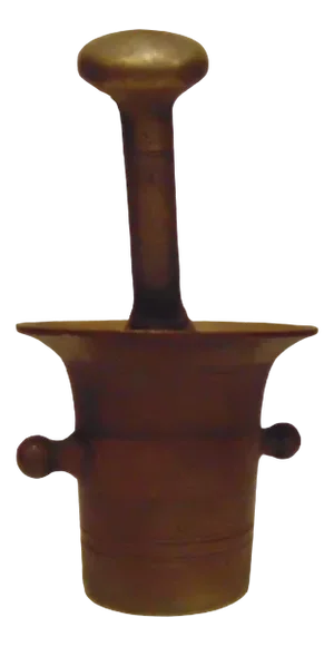 Pre-War Bronze Mortar, 1890s
